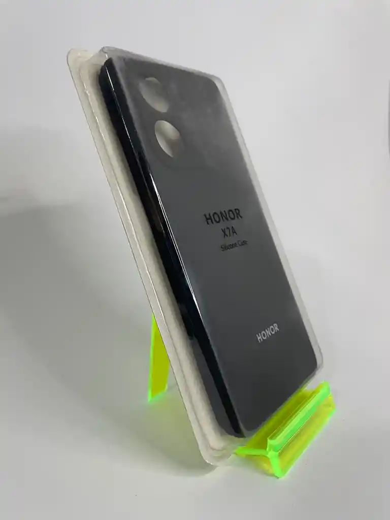 Silicon Case Honor X7a/negro