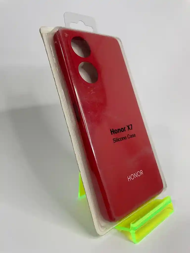 Silicon Case Honor X7/rojo