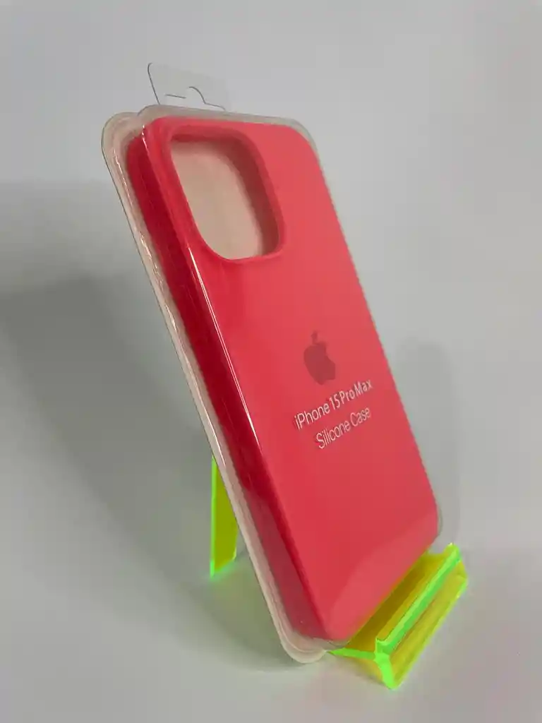 Silicon Case Iphone 15 Pro Max/salmon