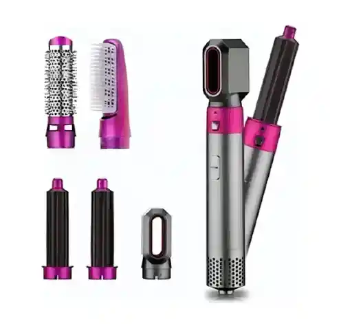 Secador Ondulador Cepillo Hot Air Styler 5 En 1 Alisador Color Colores 110v