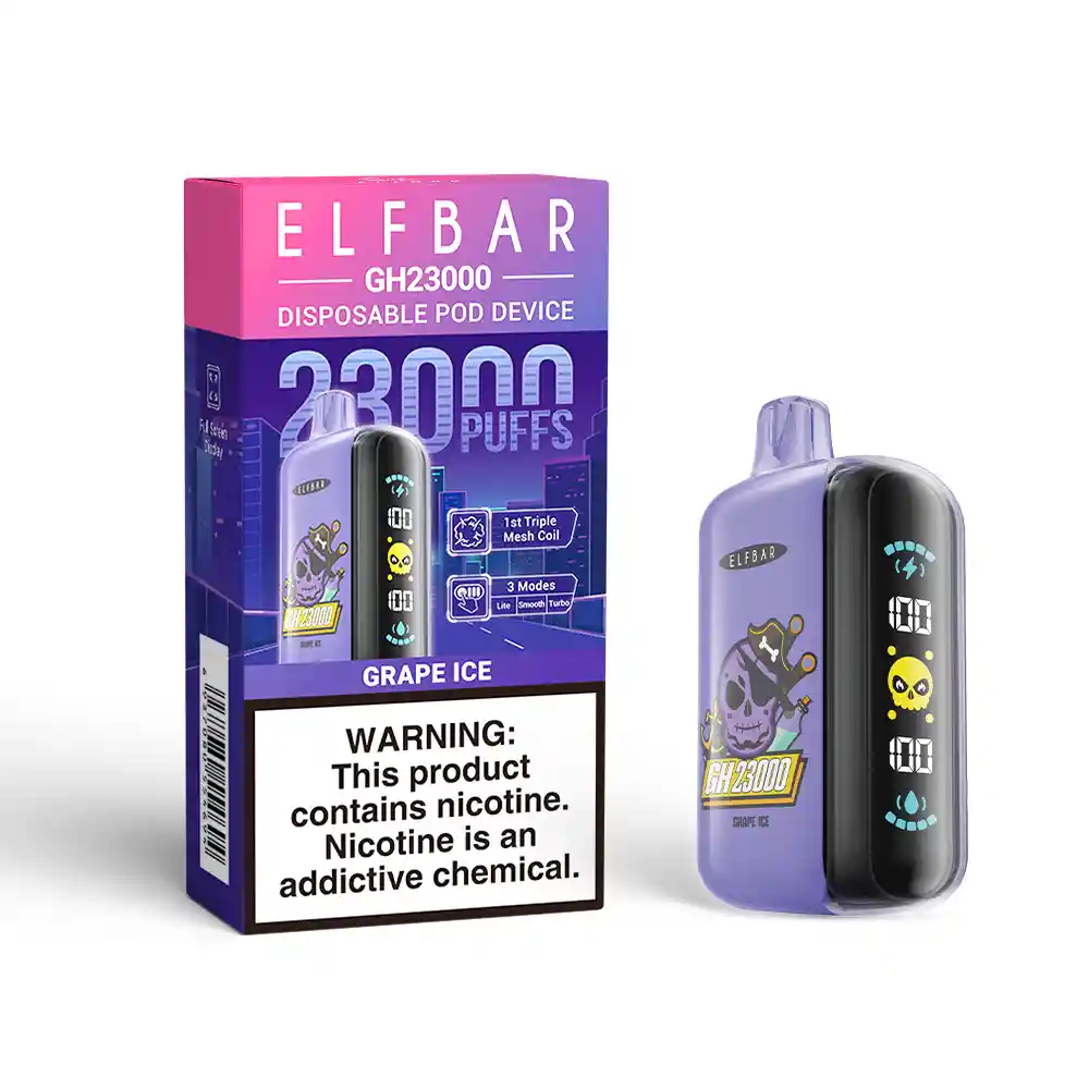 Elfbar 23.000 Puffs Grape Ice