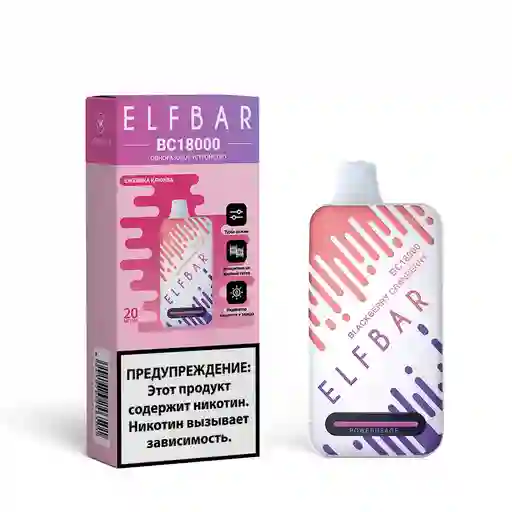 Elfbar 18.000 Puffs Blackberry Cherry