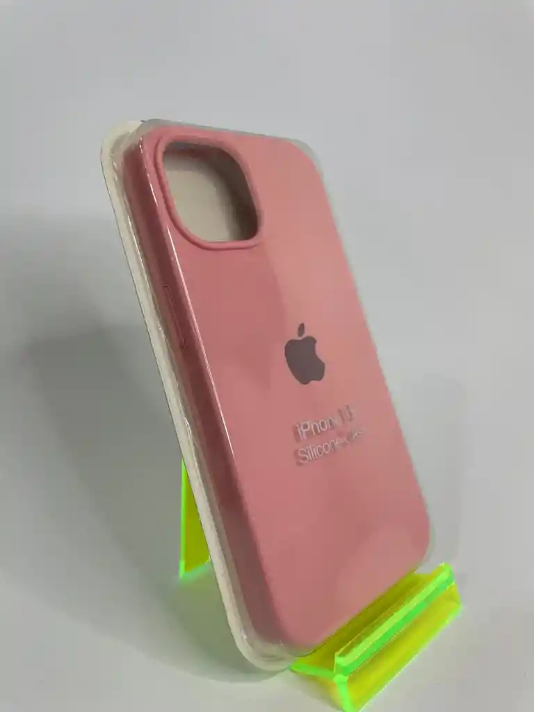 Silicon Case Iphone 15/rosado