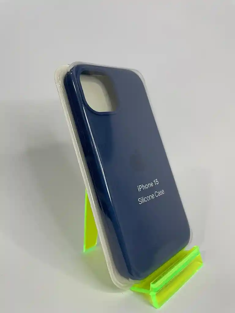 Silicon Case Iphone 15/azul