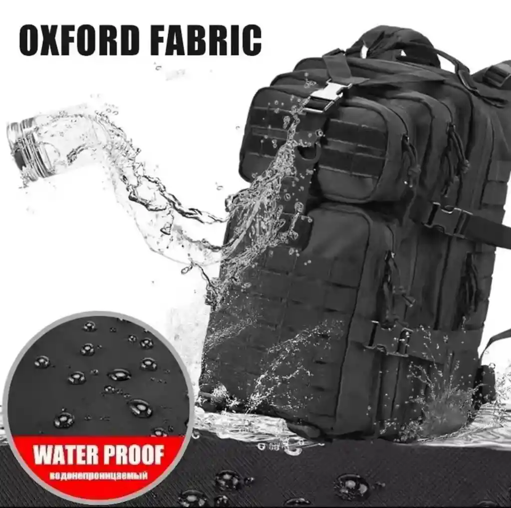 Mochila Impermeable Militar 50 L							