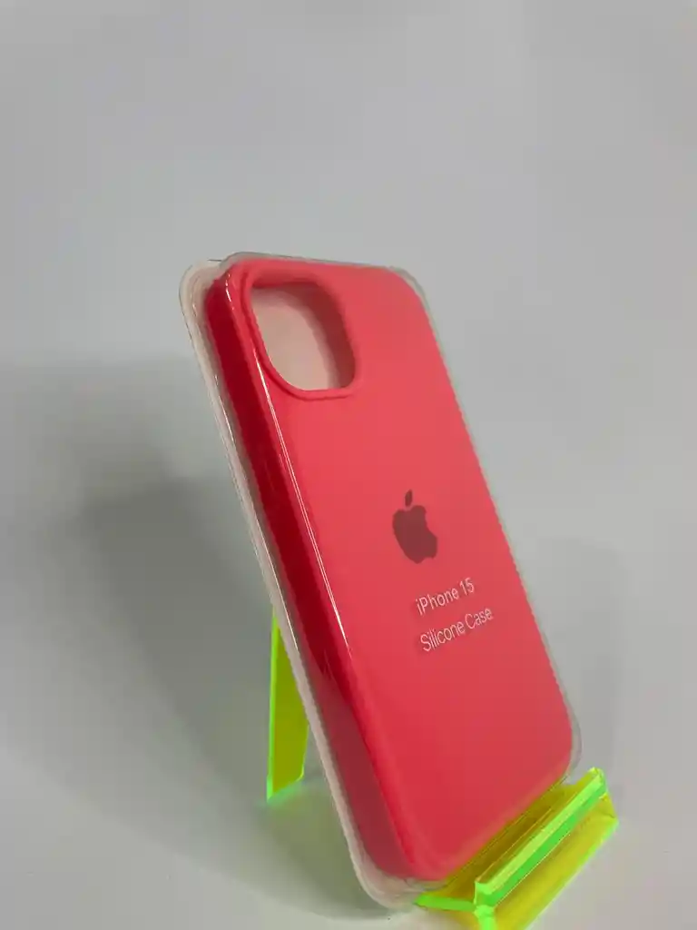 Silicon Case Iphone 15/salmon