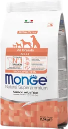 Monge Natural Superpremium – Adultos Todas Las Razas X 2.5 Kg