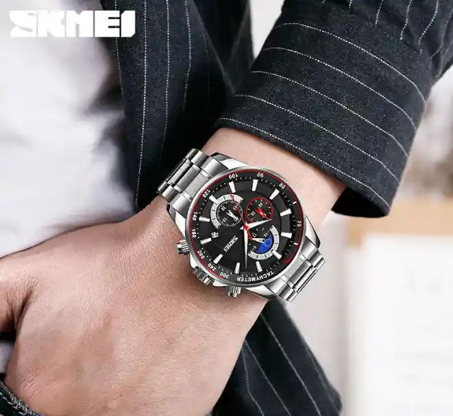 Reloj Para Hombre De Lujo | Skmei 9250 Resistente Al Agua