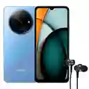 Celular Xiaomi Redmi A3 64gb /3gb Blu + Audífonos Mi In-ear