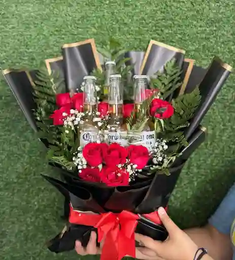 Arreglo De Flores Para Mujer - Regalo De Amor Y Amistad