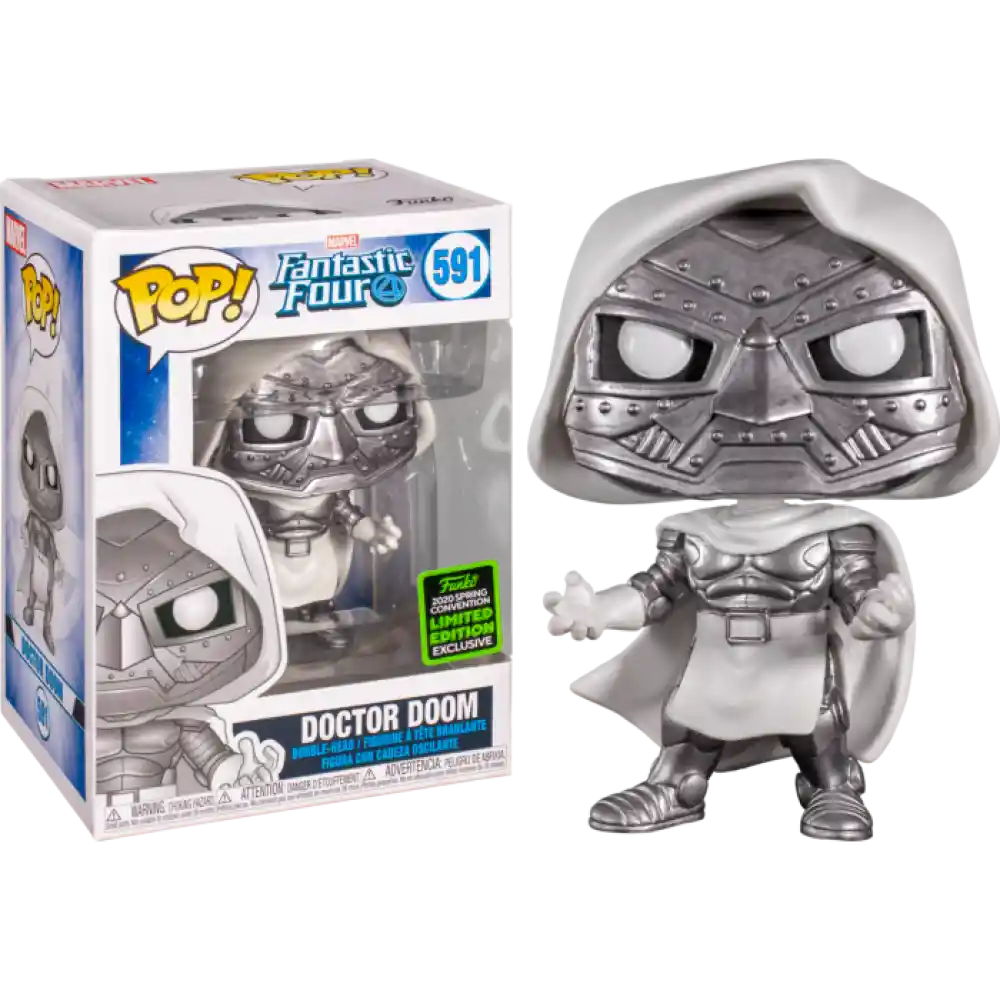 Funko Pop Doctor Doom Emerald Comic Con 2020