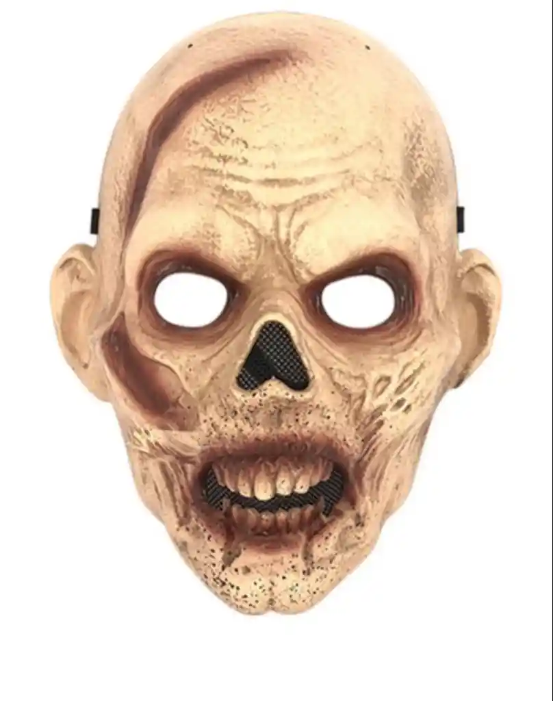 Máscara De Halloween Zombie Esquelético