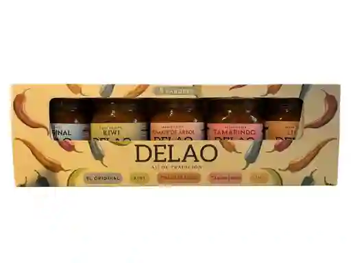 Delao Mini Pack 5 Sabores 105 Ml