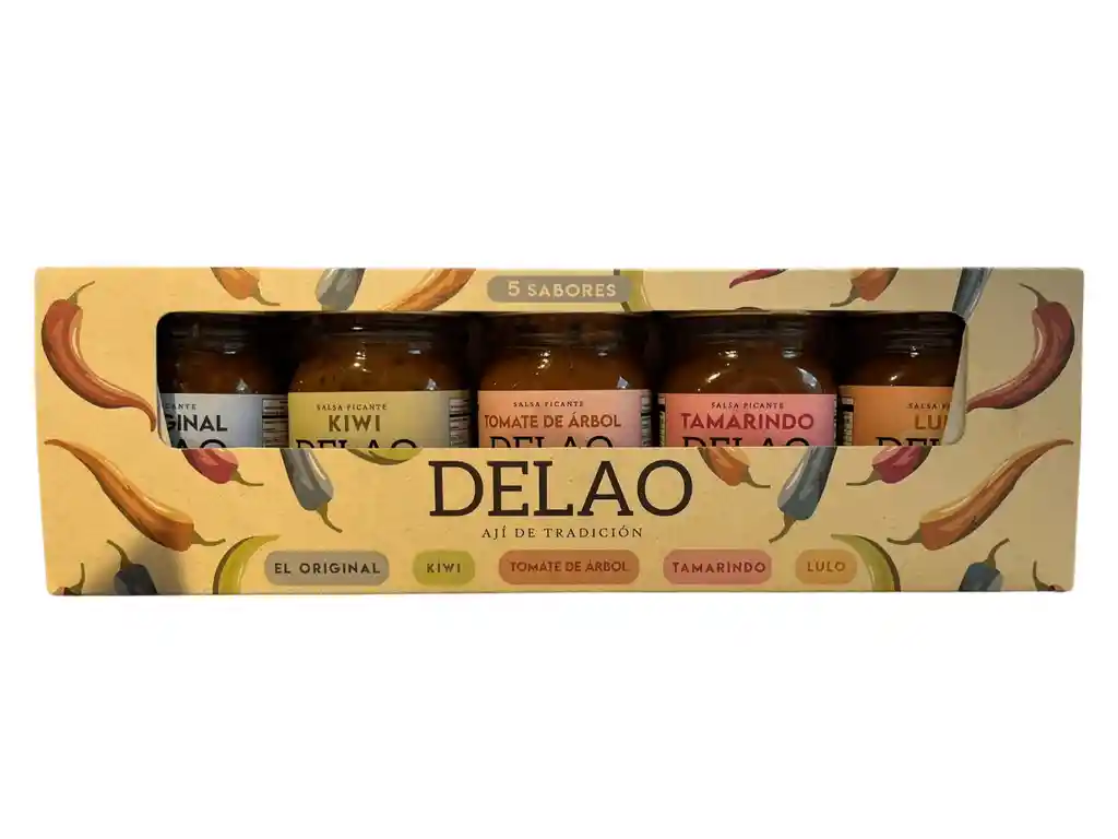 Delao Mini Pack 5 Sabores 105 Ml