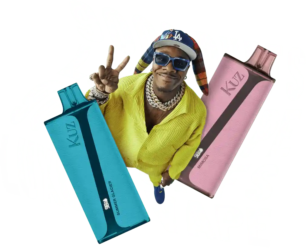 Vape Desechable Kuz X Dababy 9000 Puffs Blue Dream