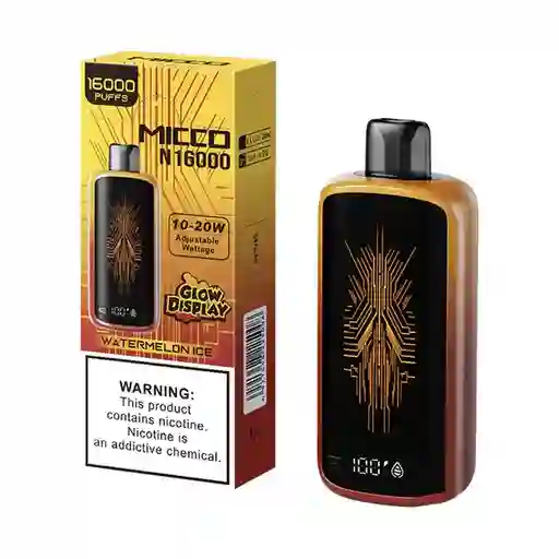 Vape Desechable Micco 16000 Puffs Watermelon Ice