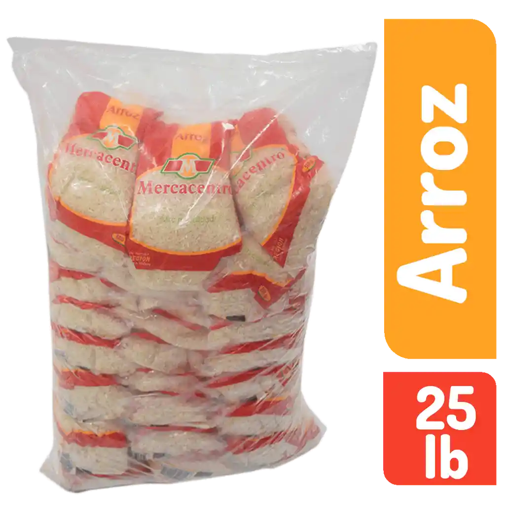 Arroz Mercacentro Arroba 12500 G