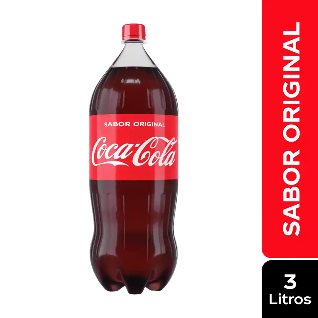 Gaseosa Coca Cola 3000 Ml