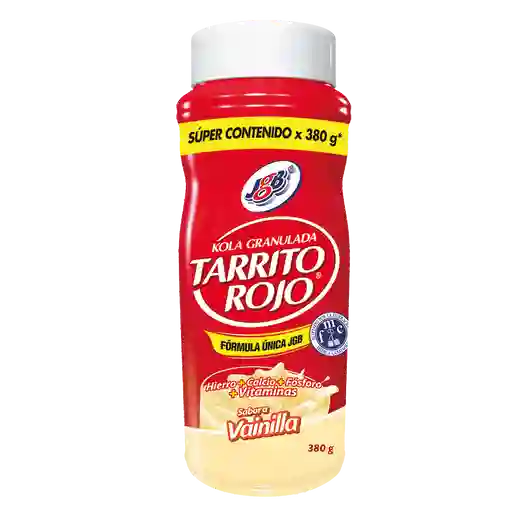 Kola Granulada Tarrito Rojo Vainilla 330 G + 50 G / 380 G