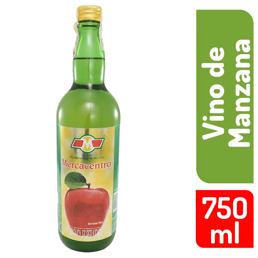 Vino Mercacentro Manzana 750 Ml