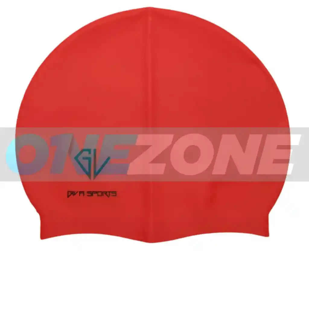 Gorro De Natación Siliconado Gvs - Adulto (unisex) 102228/ Rojo