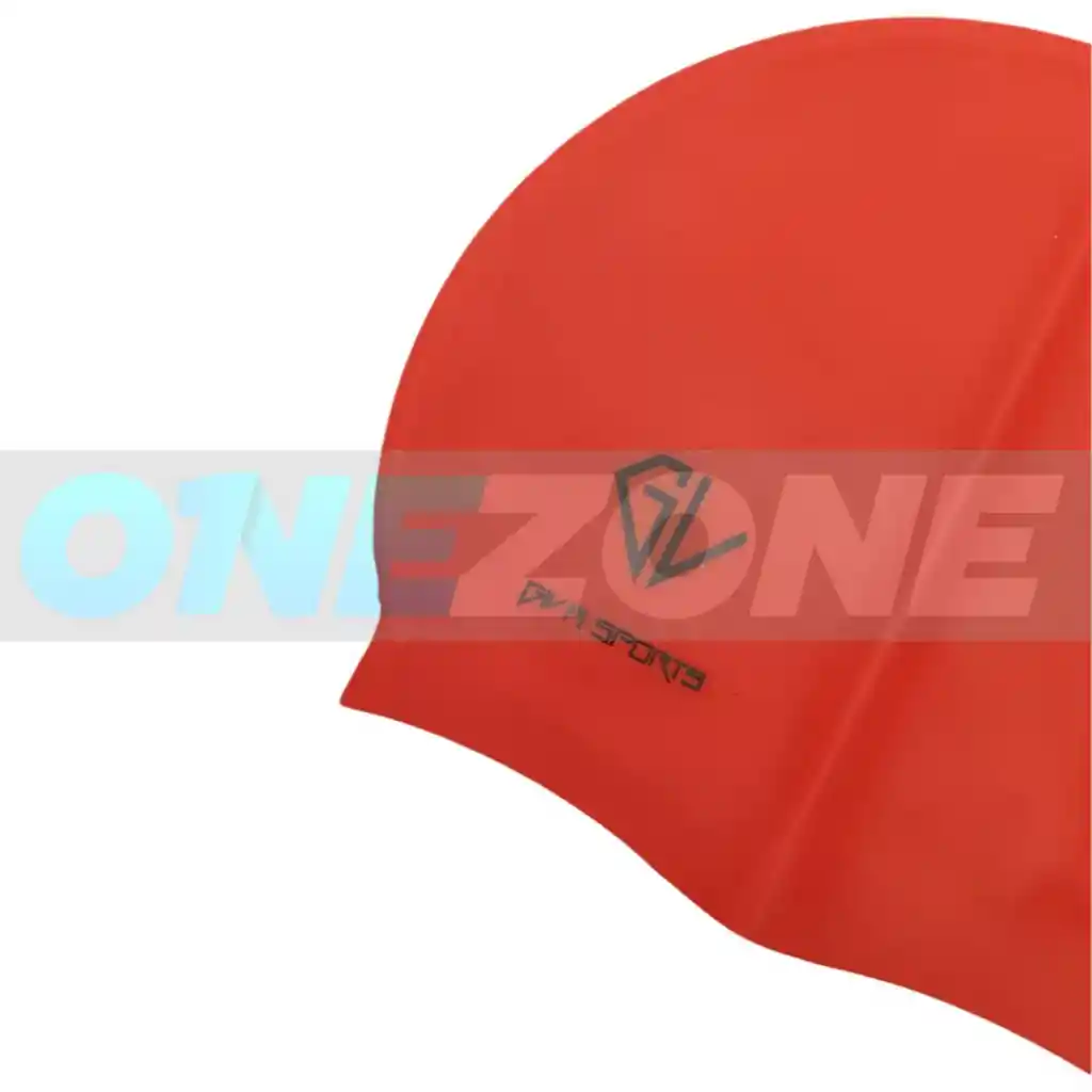 Gorro De Natación Siliconado Gvs - Adulto (unisex) 102228/ Rojo