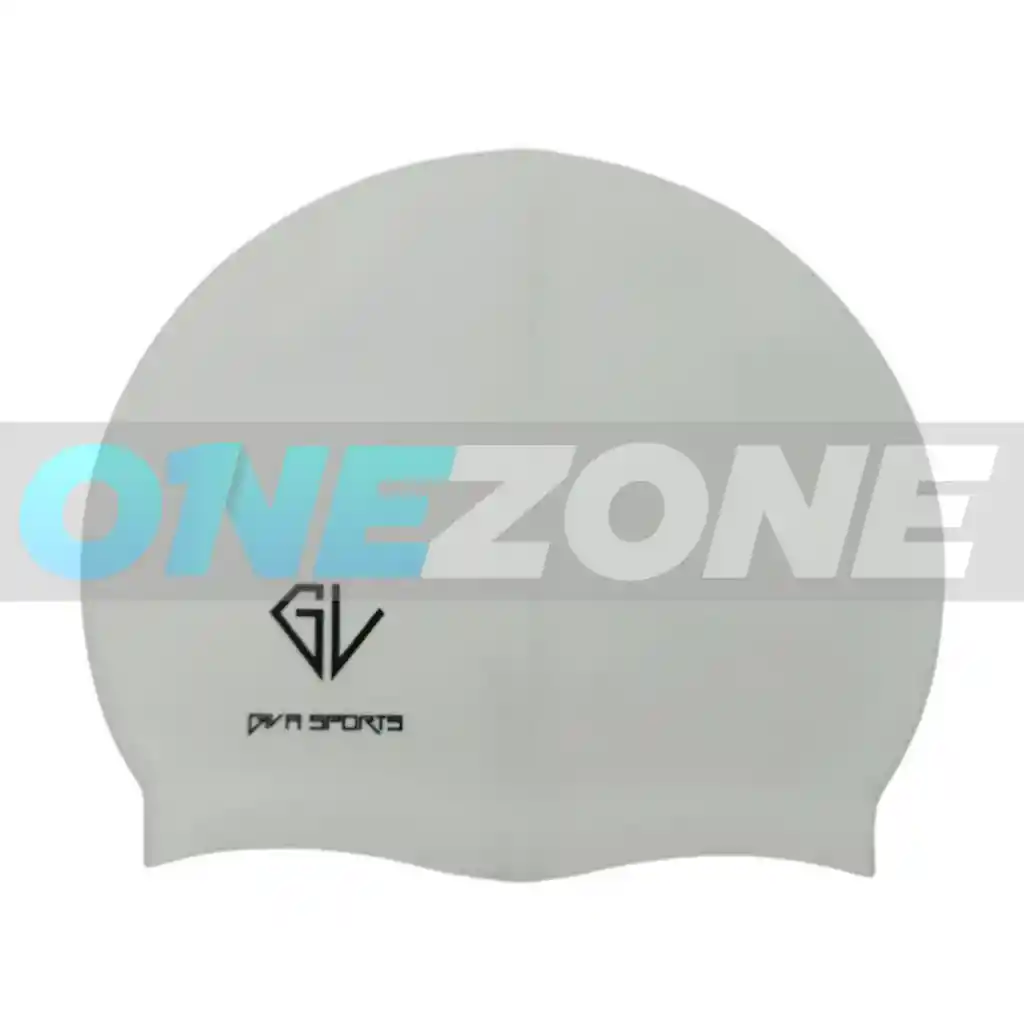 Gorro De Natación Siliconado Gvs - Adulto (unisex) 102228/ Blanco