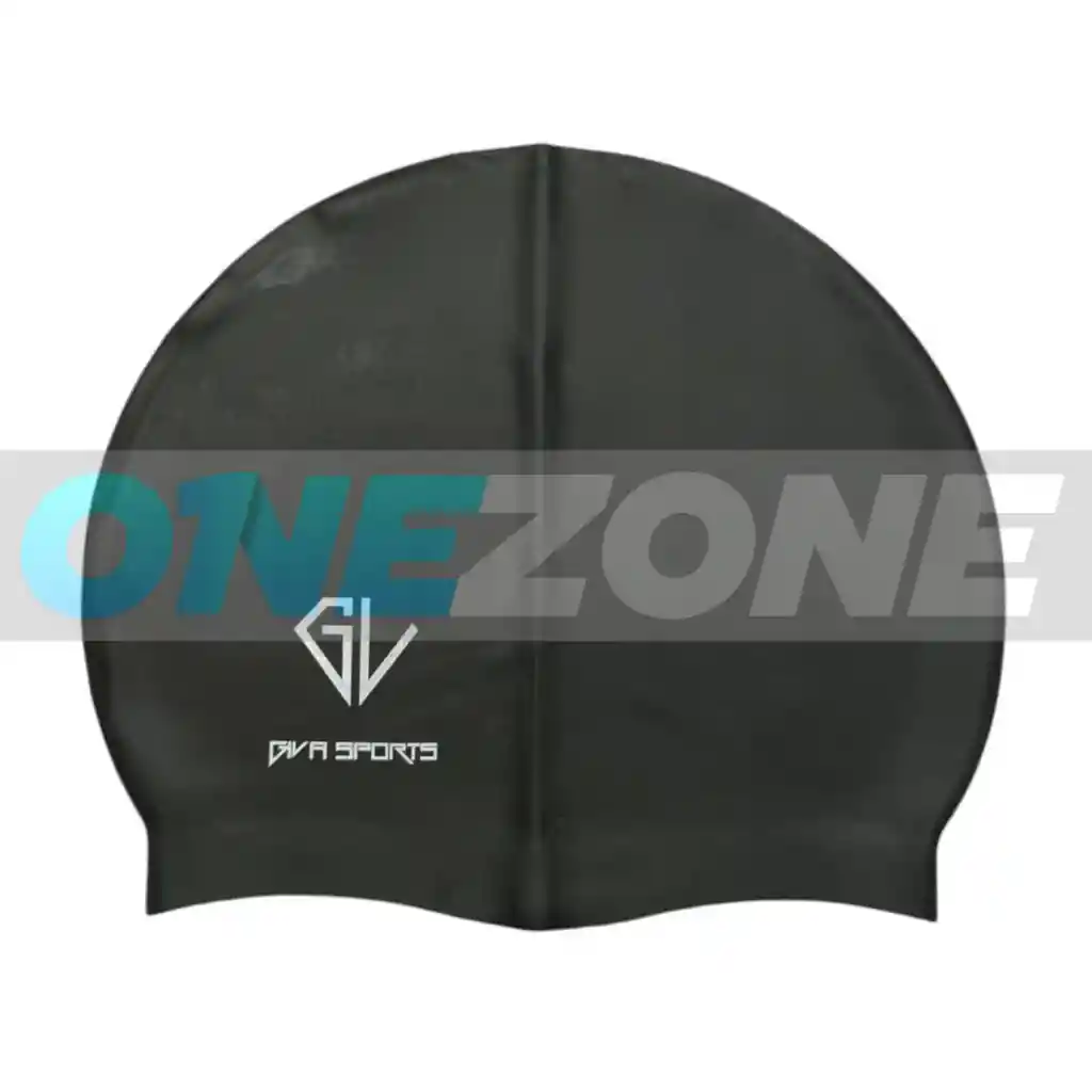 Gorro De Natación Siliconado Gvs - Adulto (unisex) 102228/ Negro