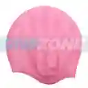 Gorro De Natación Siliconado Gvs-cubre Oídos (unisex) 102231/ Rosado