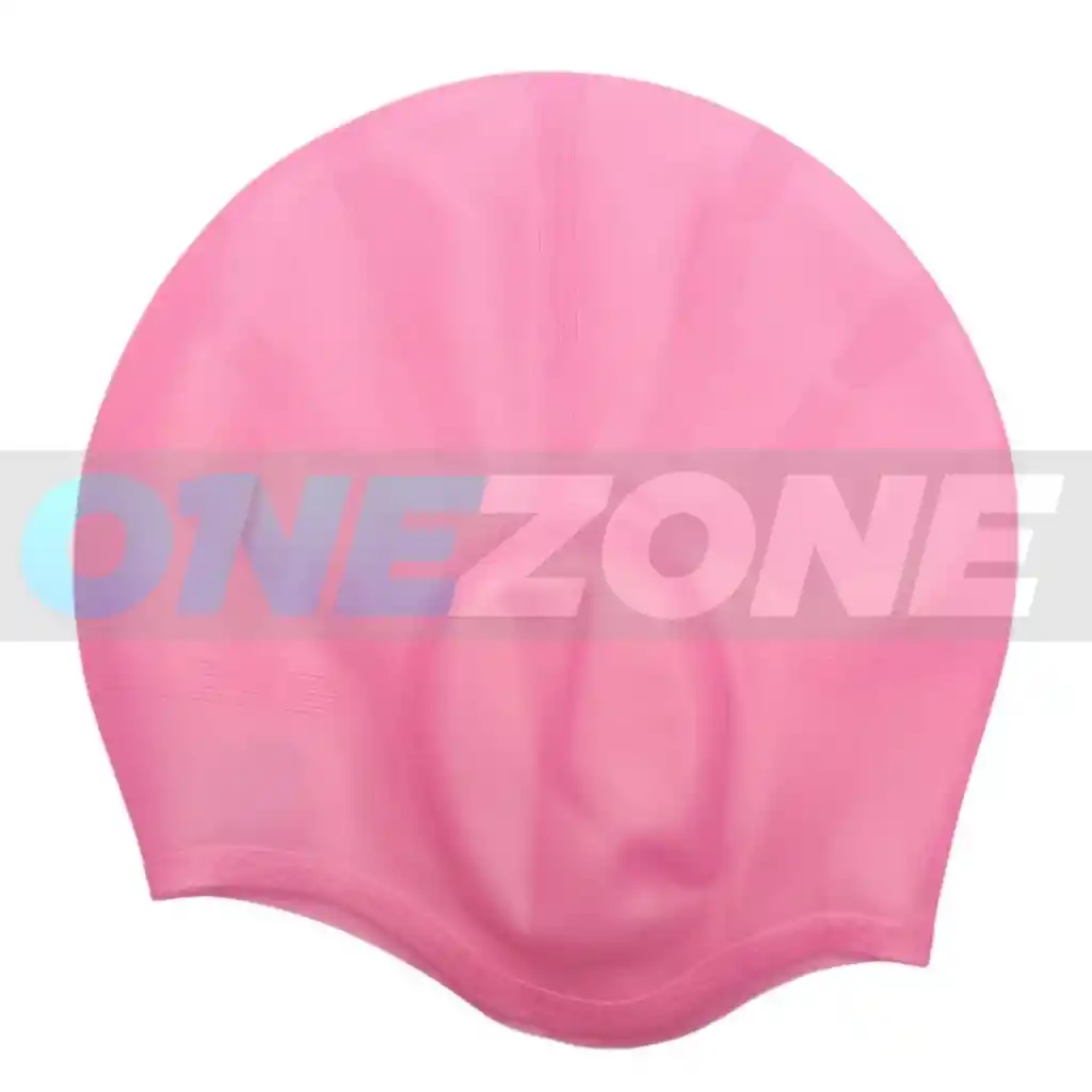 Gorro De Natación Siliconado Gvs-cubre Oídos (unisex) 102231/ Rosado