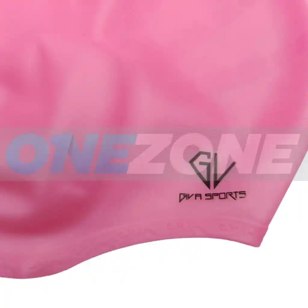 Gorro De Natación Siliconado Gvs-cubre Oídos (unisex) 102231/ Rosado