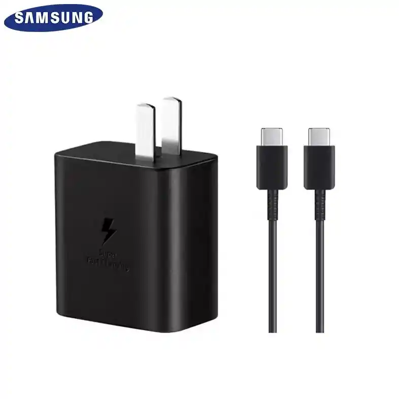 Cargador Samsung 65w Carga Rapida 3 Puertos 1.1