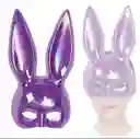 Máscara De Orejas De Conejo Para Fiesta De Disfraces De Halloween