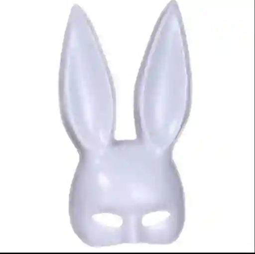 Máscara De Orejas De Conejo Para Fiesta De Disfraces De Halloween