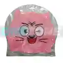 Gorro Natación Silicona Gvs-para Niños Figura Animals 102233/ Gato-fucsia