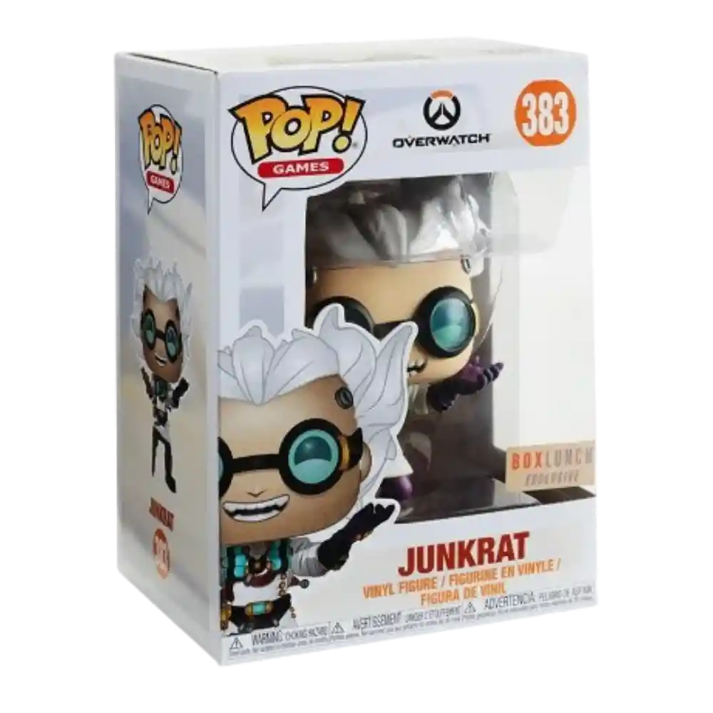 Junkrat Funko Pop Overwatch 383 Boxlunch