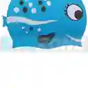 Gorro Natación Silicona Gvs-para Niños Figura Animals 102233/ Pescado-puntos-azul