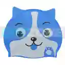 Gorro Natación Silicona Gvs-para Niños Figura Animals 102233/ Perro-azul