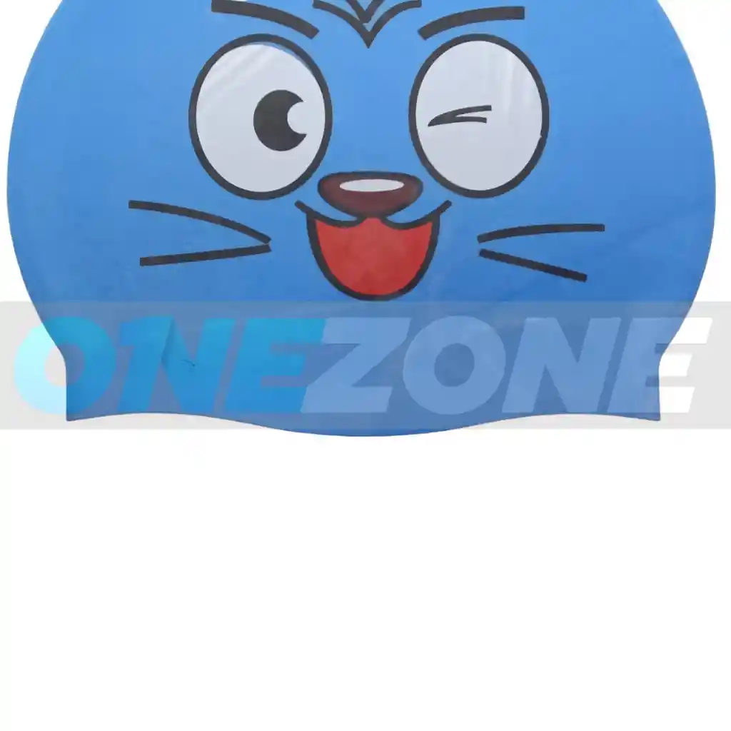 Gorro Natación Silicona Gvs-para Niños Figura Animals 102233/ Gato-azul-rey