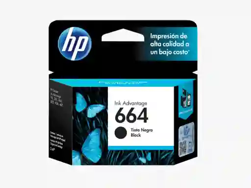 Cartucho Original Hp 664 Negro