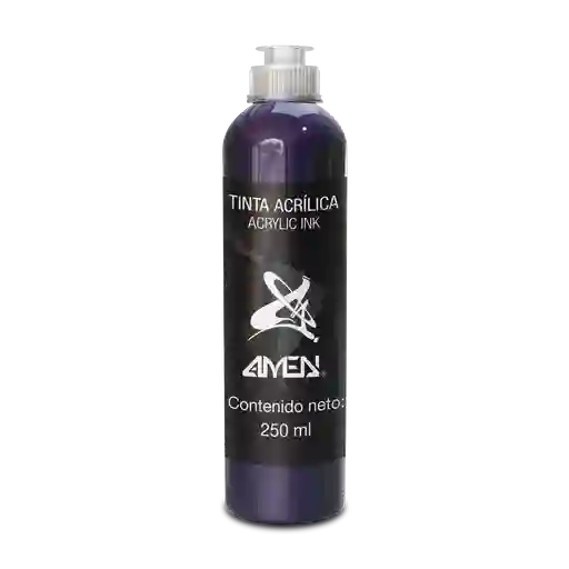 Tinta Acrilica 250 Ml Violeta Noche