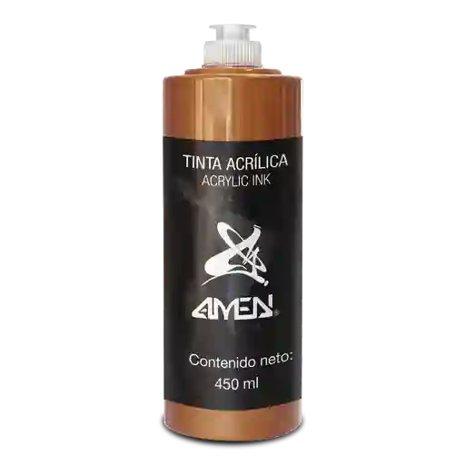 Tinta Acrilica 450 Ml Indigena De Oro