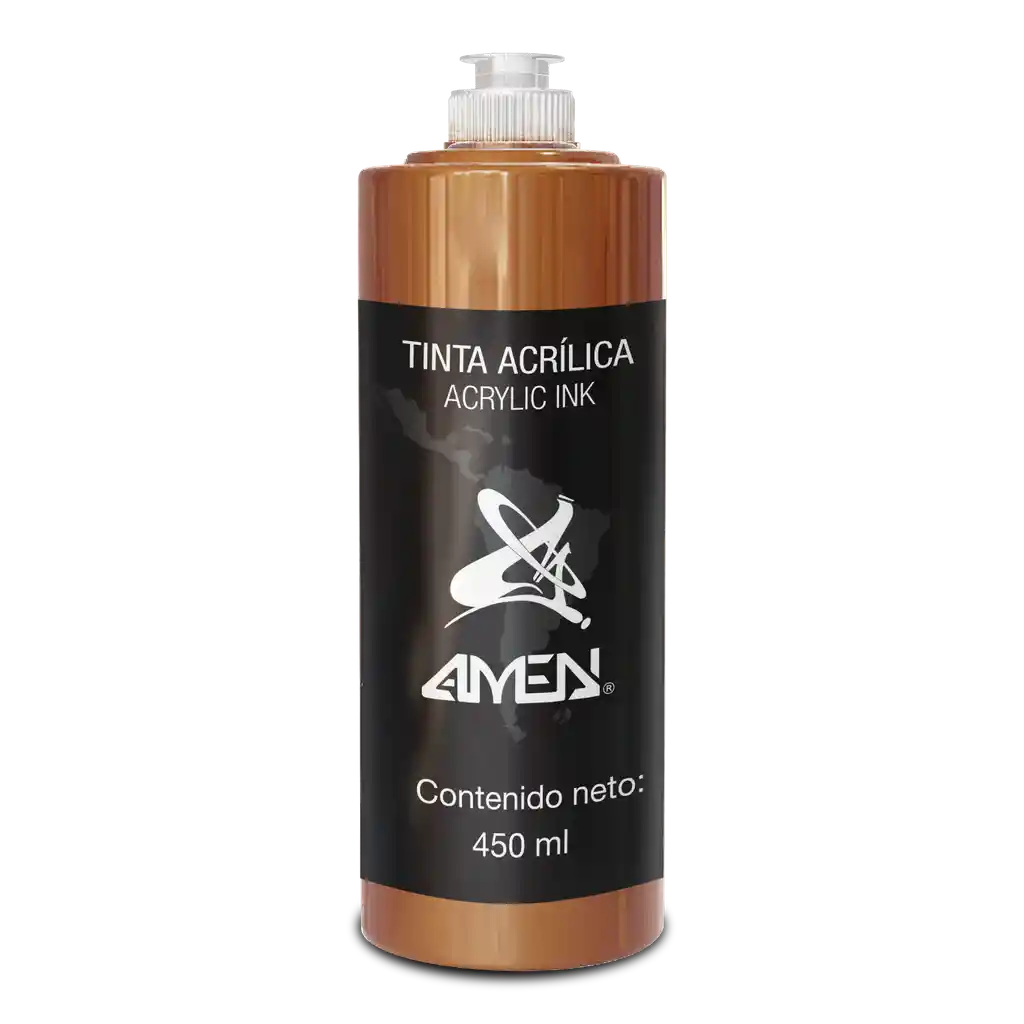 Tinta Acrilica 450 Ml Indigena De Oro