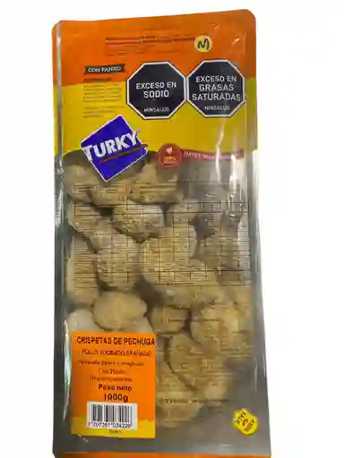 Crispetas De Pechuga De Pollo Turky 1kg