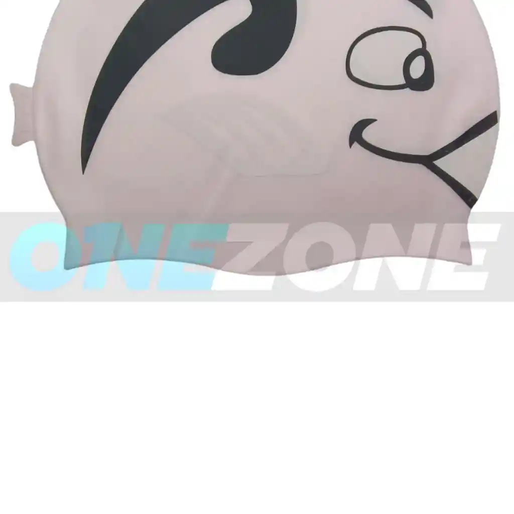 Gorro Natación Silicona Gvs-para Niños Figura Animals 102233/ Tiburón-rosado