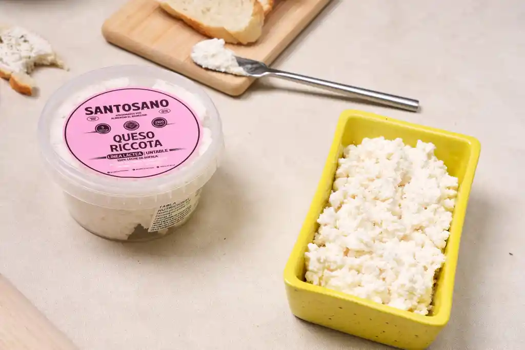 Queso Ricotta 230gr Santosano