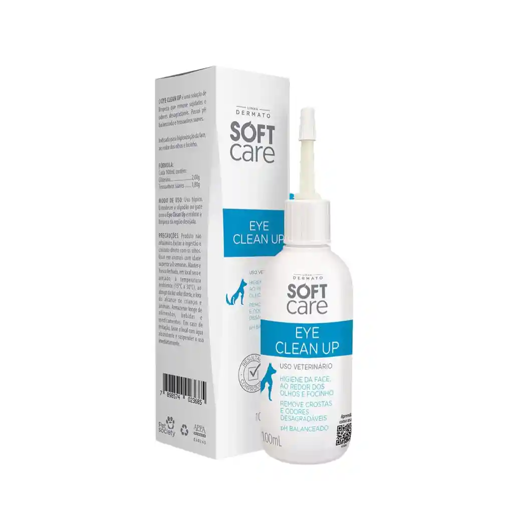 Soft Care Eye Clean Up X 100 Ml (higiene Facial)