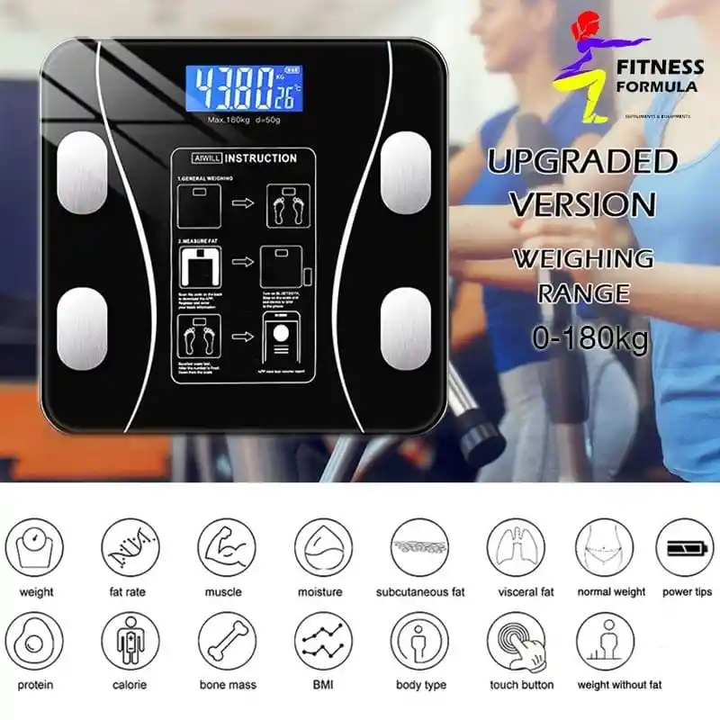 Bascula Smart Digital Bluetooth 12 En 1