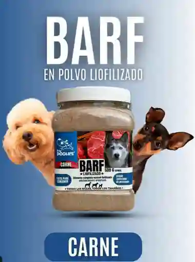 Barf Para Perro De Carne Liofilizado 500 Gr Dieta Barf Para Mascotas Carne