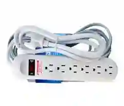 Multitoma Toma Multiple 6 Entradas X 3 Metros Regleta